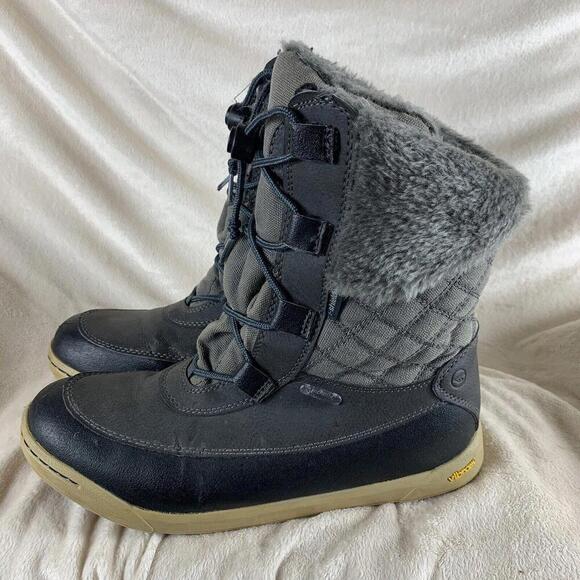 HI-TEC Womens Size 9 Thinsulate Gray DUBOIS 400i WP Winter Walking Snow Boots - Picture 3 of 13